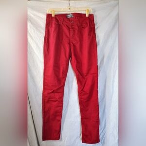 Indigo Rein Red Women's Skinny Pants